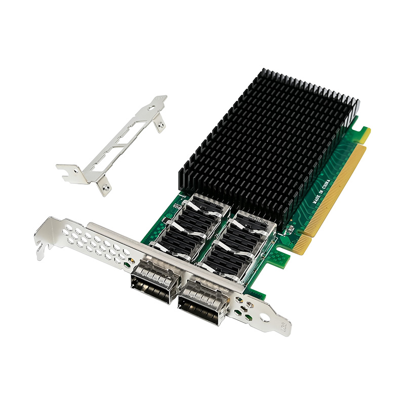 Dual Port 100GbE QSFP28 Fiber  - 100Gbe Qsfp28 Network Card ulasan dan harga